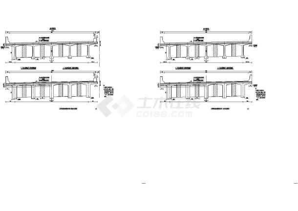 某30mT梁桥上部设计CAD图纸设计(新规范)-图一