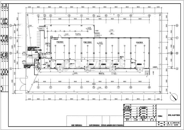 某地区大型丙稀站房电气设计图纸(全套)-图二