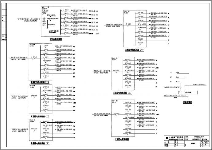 学校实验楼电气设计方案及施工全套CAD图纸_图1