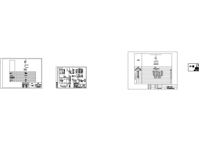 某城市城南供电所电力增容工程（高压柜、低压柜各1台）设计cad全套电气施工图（一次二次设计）_图1