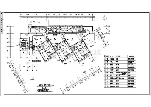 新建规后幼儿园电施设计方案全套CAD图纸-图二