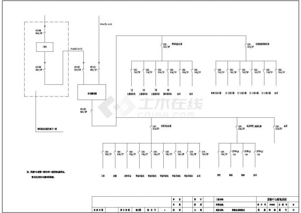 电气集成系统设计方案及施工全套CAD图纸-图二