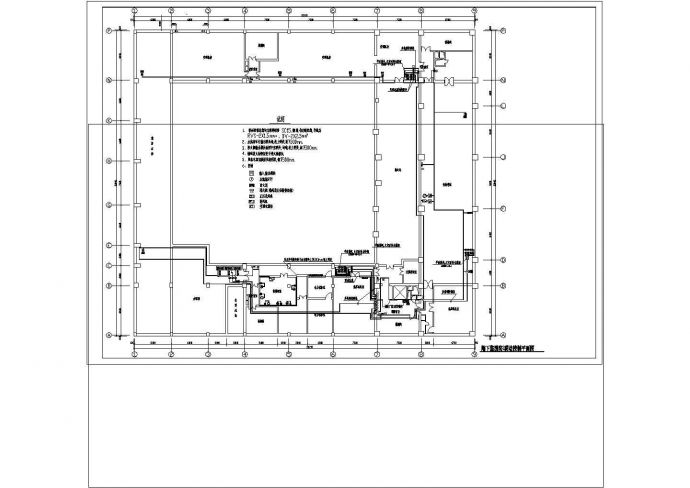 会堂消防全套-消防电气设计CAD平面图_图1