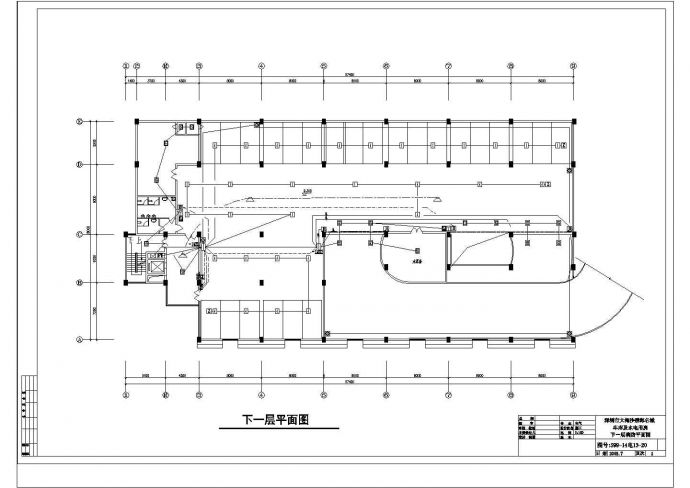 某海边车库水电房消防电气设计方案全套CAD图纸_图1
