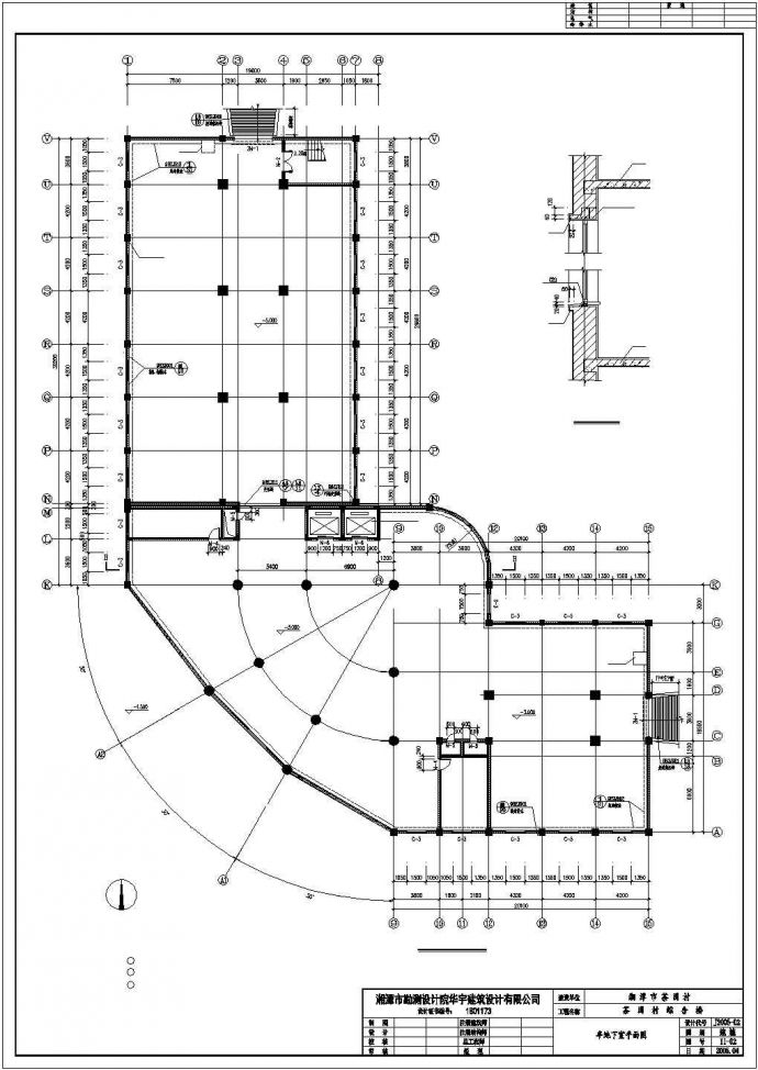 某地大型商住楼建筑设计方案图_图1