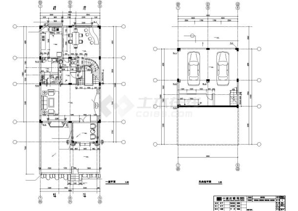 某地小型公寓户型建筑设计方案图-图一