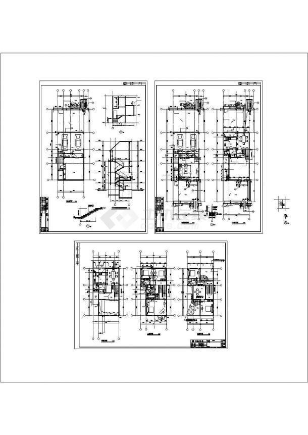 某地小型公寓户型建筑设计方案图-图二