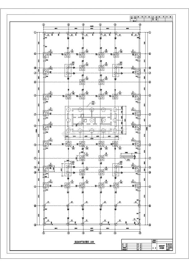 美达建筑地基基坑设计施工CAD全套原理图纸-图二