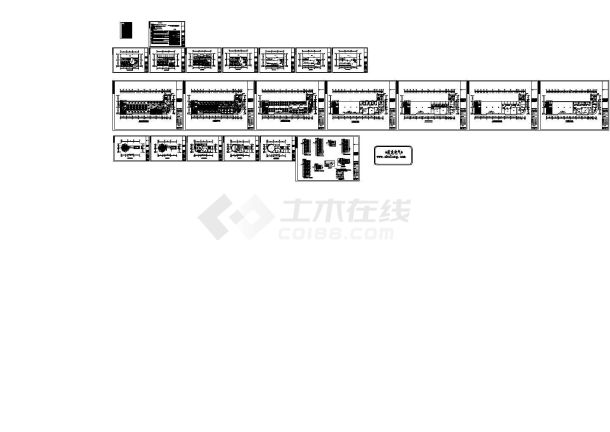 某1600㎡三层酒店室内装修电气施工CAD图纸（三级负荷）-图二