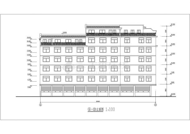 某七号楼住宅建筑最新设计CAD施工图-图一