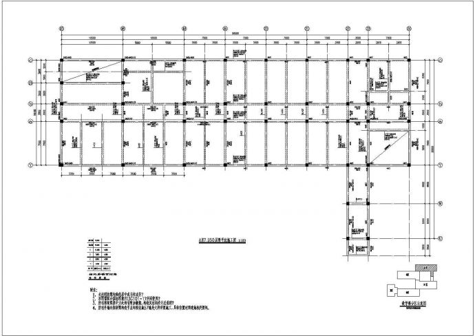 四坡屋面框架结构建筑住宅设计方案图_图1
