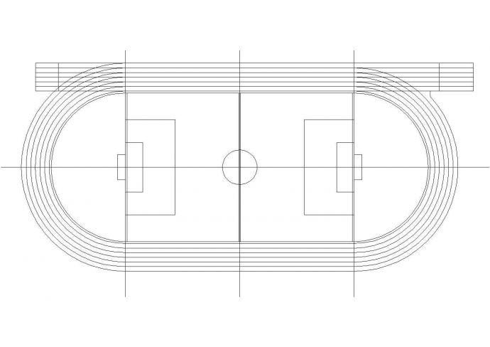 250M标准操场里面带有一个小型足球场_图1