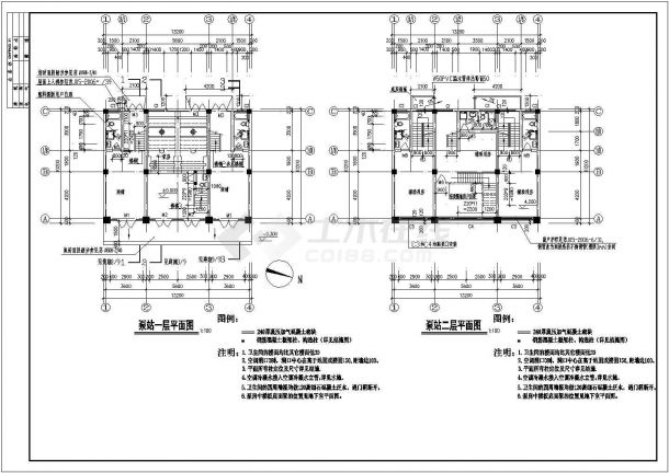 某水池及泵站设计建筑结构及附水池计算书-图二