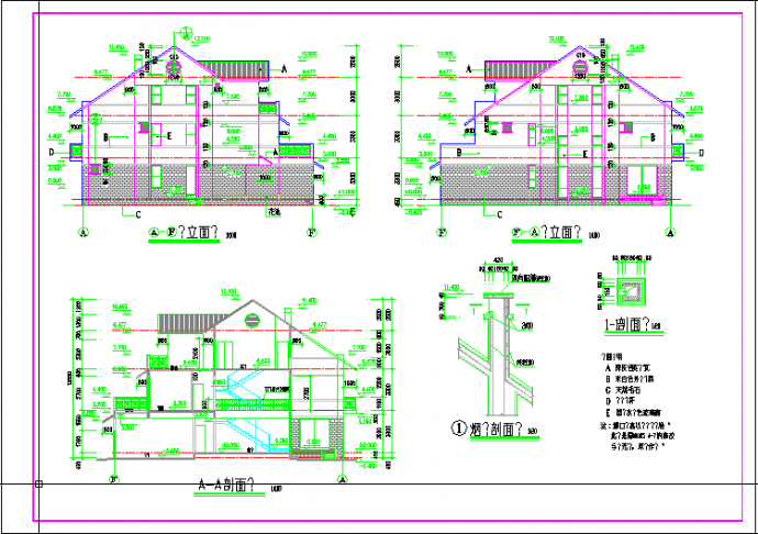 某小区规划方案建筑设计图（节点详细）_图1