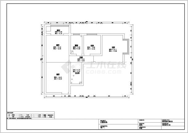 住房结构设计方案及施工全套CAD详图-图二