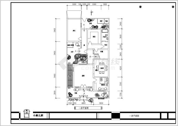 某地大型新农村建筑规划图-图二