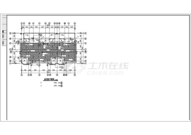 某地简单别墅建筑施工图（共5张）-图一