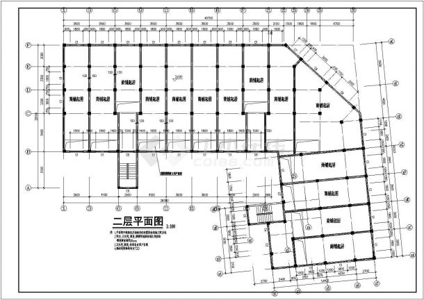 比较完整的一套多层住宅建筑施工图-图一