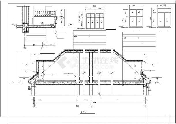 Construction drawing of a simple two-story villa building - Figure 2