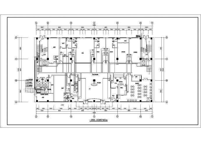 某门诊楼全套电气设计方案CAD施工图_图1