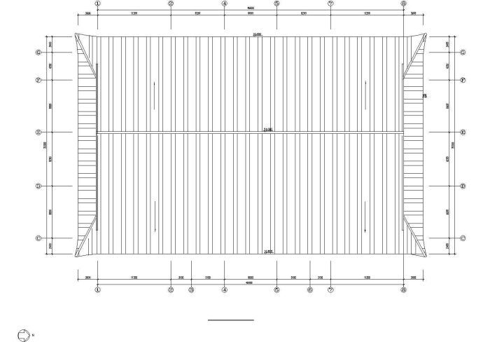 某地大型寺庙建筑施工图_图1