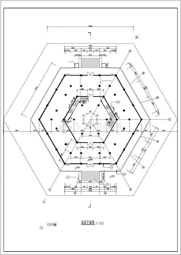 三层古建建筑图（共8张）-图二