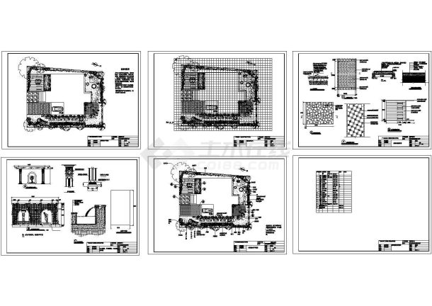 某别墅设计套图（建筑cad图纸）-图一