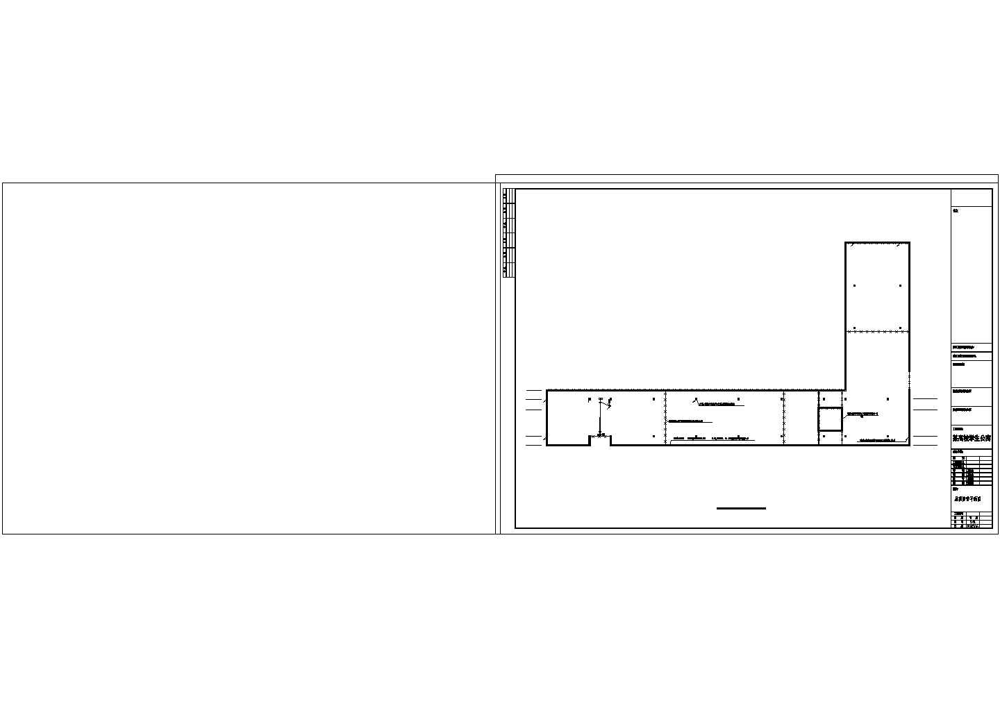 某地区高校公寓楼设计平面CAD图
