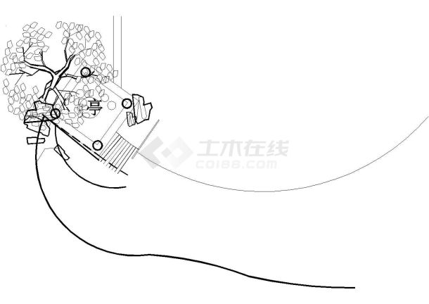 比较详细的中庭施工图（共16张）-图一