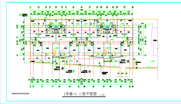 高档小区住宅建筑施工图（节点详细）-图一