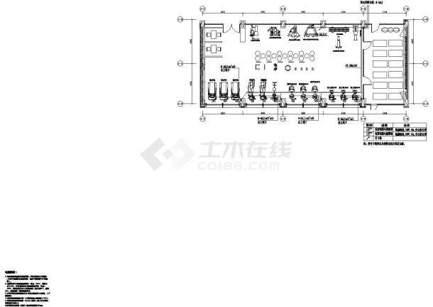 某健身房强弱电施工设计图纸-图二