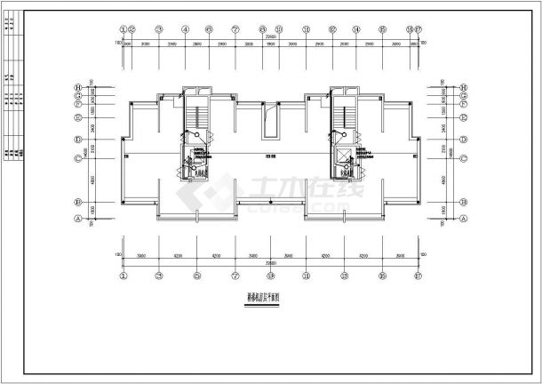 某地11+1层框架式结构住宅楼电气设计施工图-图二