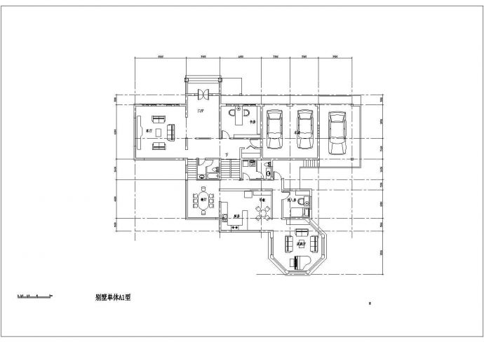 超级简单的别墅建筑方案图_图1