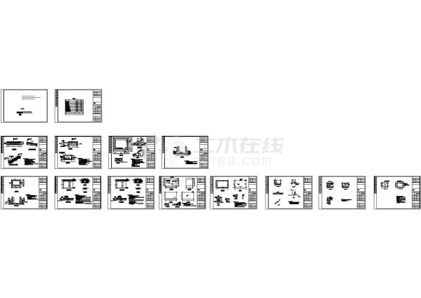 农业综合开发土地治理项目CAD图纸-图二