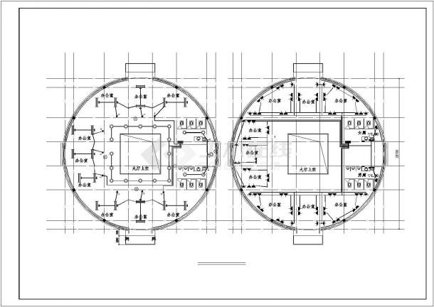 某有限公司办公楼全套具体电气设计施工CAD图-图二