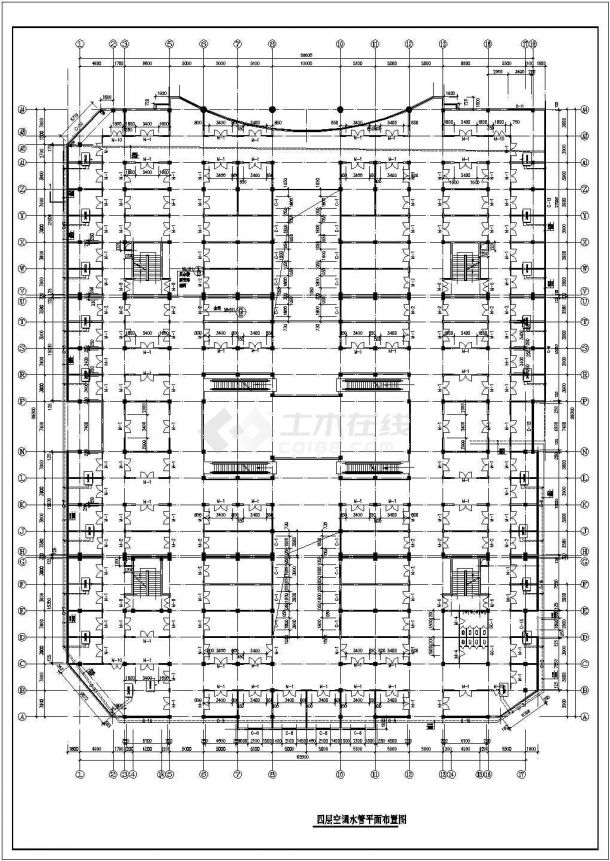 某地商场中央空调暖通CAD设计施工图-图二