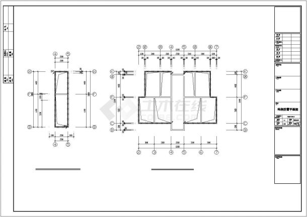 某住宅小区12层CAD建筑电气设计详情图纸-图一
