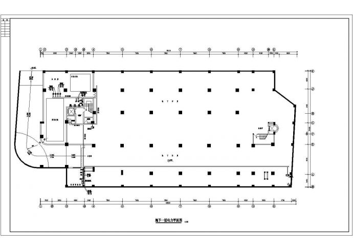 某地区十二层公寓电气施工CAD图_图1