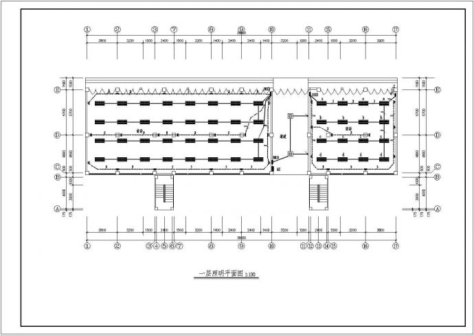 某地区住宅楼电气设计及CAD施工图_图1