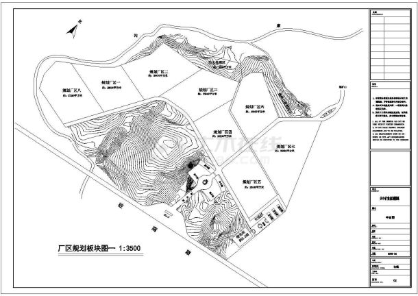 某地大型石材公司钢结构CAD设计图-图一