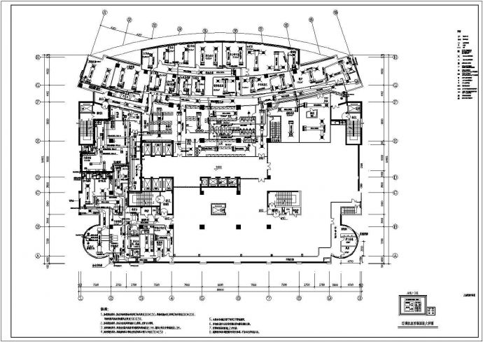 某市人民医院洁净手术室空调暖通CAD设计图_图1