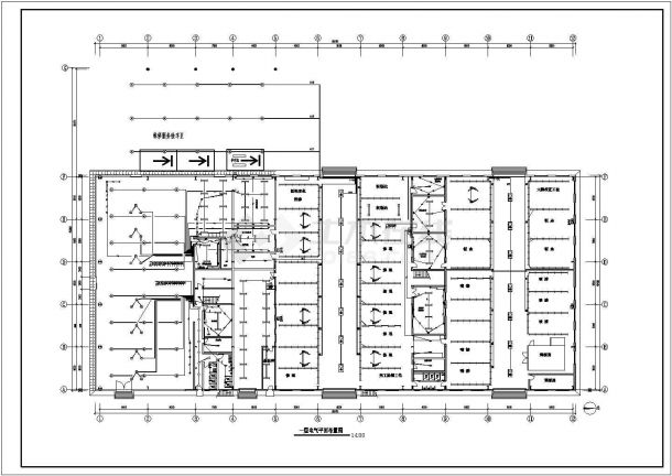 奔驰汽车4S分店 建筑施工全套方案cad设计图纸-图二