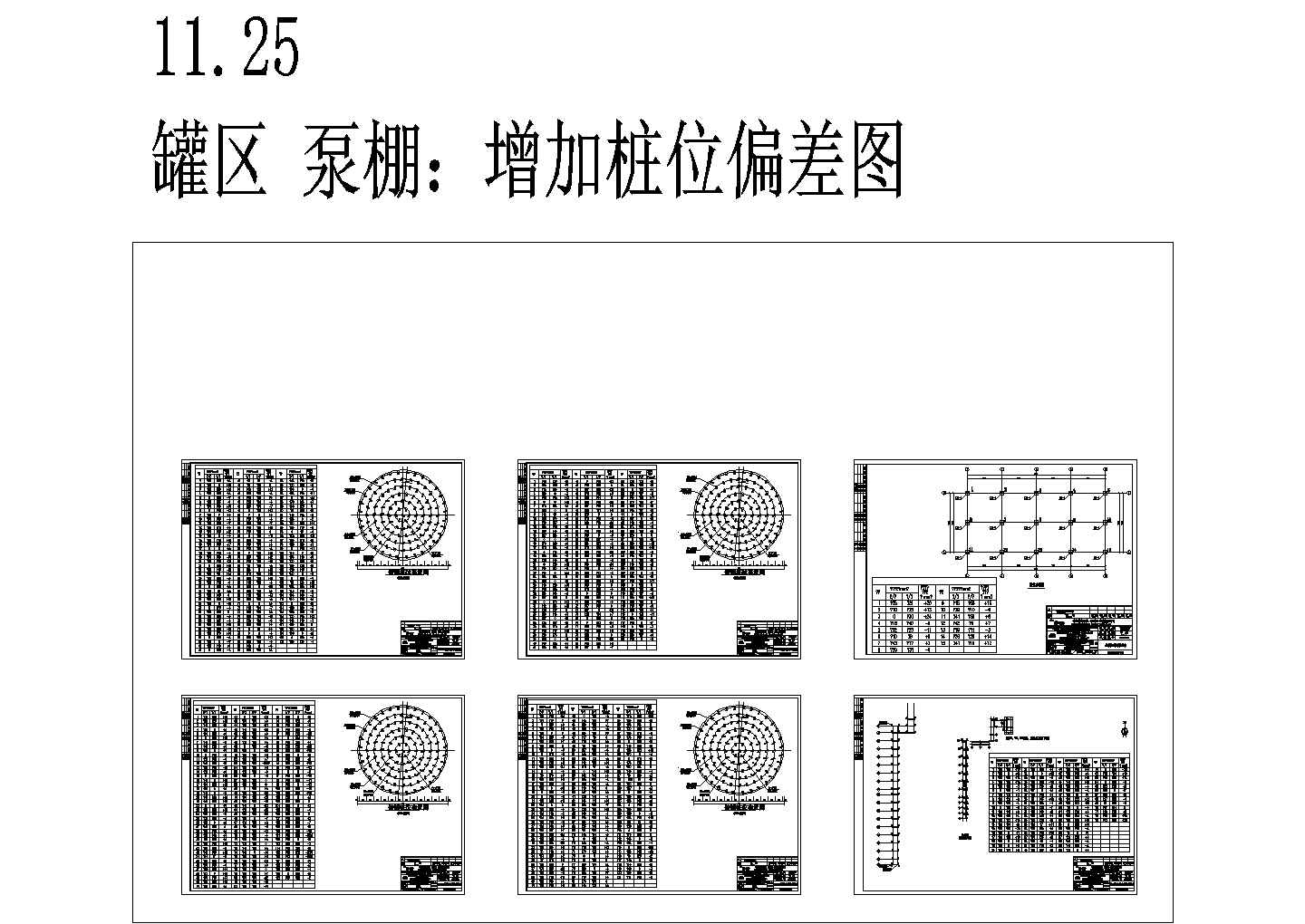 石化产品储罐区全套结构施工图（汽车栈台、储罐、管廊等）