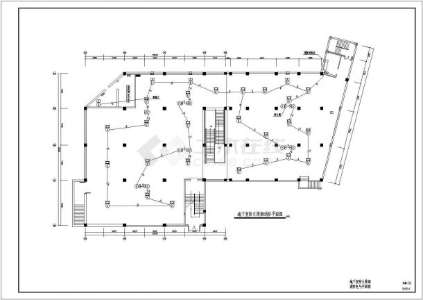 商场全套具体电气设计施工CAD图-图二