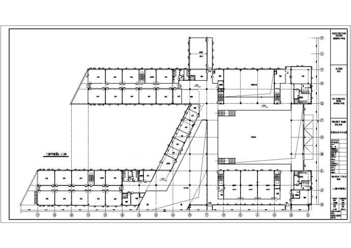 某地行政办公楼建筑设计方案图_图1