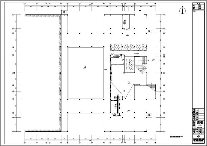 某地大学综合实验楼电气CAD设计施工图_图1