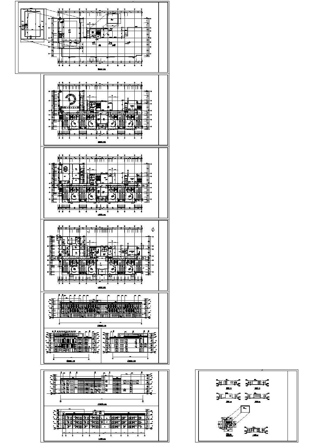 12班幼儿园建筑设计施工图