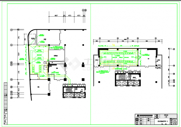 某四十二层国际城建筑电气设计施工CAD图-图一