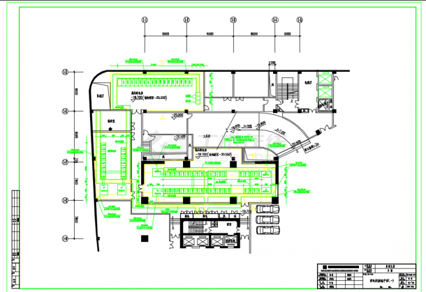 某四十二层国际城建筑电气设计施工CAD图-图二