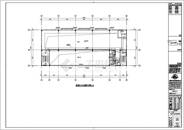 某地办公楼电气CAD设计施工图纸-图一